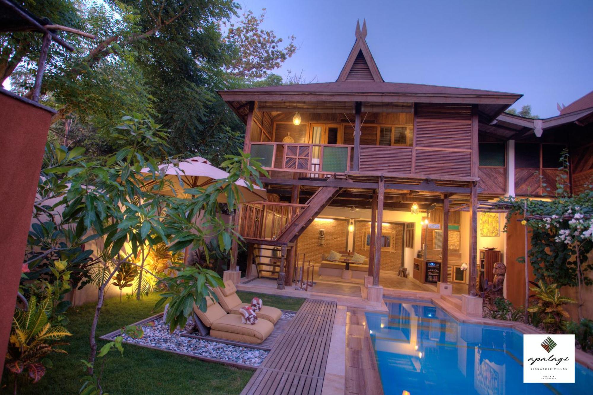 Apalagi Villas Gili Air Exterior foto